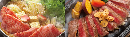 鹿児島黒牛を使った料理イメージ